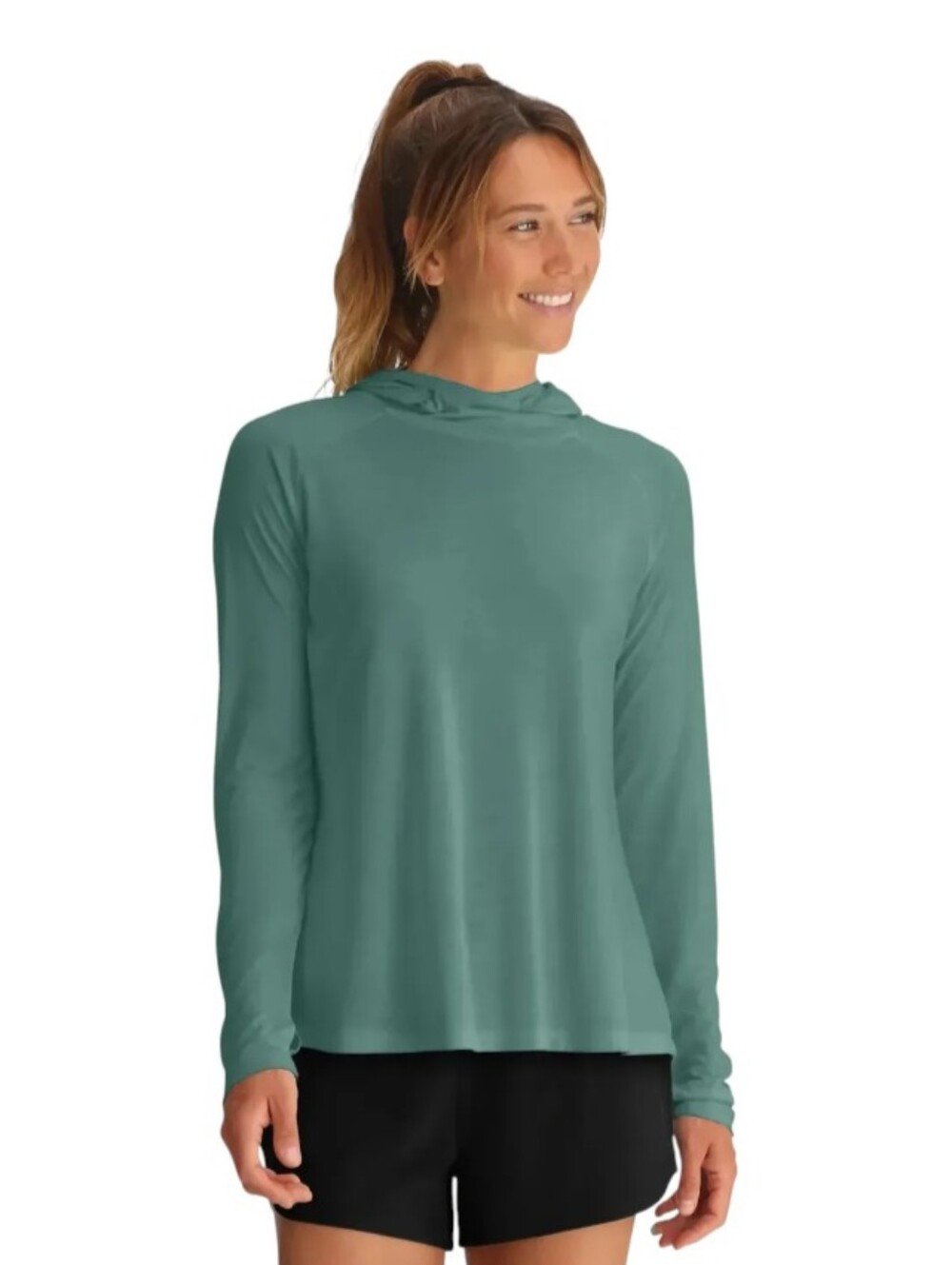Freefly Women's Bamboo Lightweight Hoodie Xs
